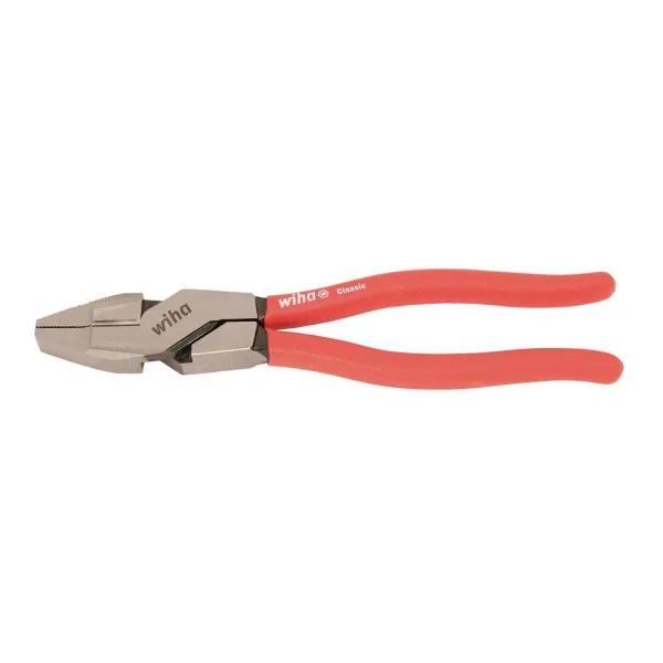 Wiha Classic Grip High-Leverage NE Style Lineman's Pliers, 9.5 in.