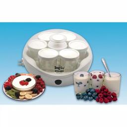 Total Chef 42 oz. Yogurt Maker with 7 Glass Containers, White thumbnail 4