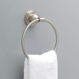 Delta Lochurst Towel Ring in SpotShield Brushed Nickel thumbnail 2