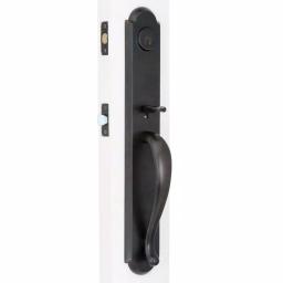Baldwin Prestige Bighorn Single Cylinder Venetian Bronze Handleset with Carnaby Knob and SmartKey Security thumbnail 5