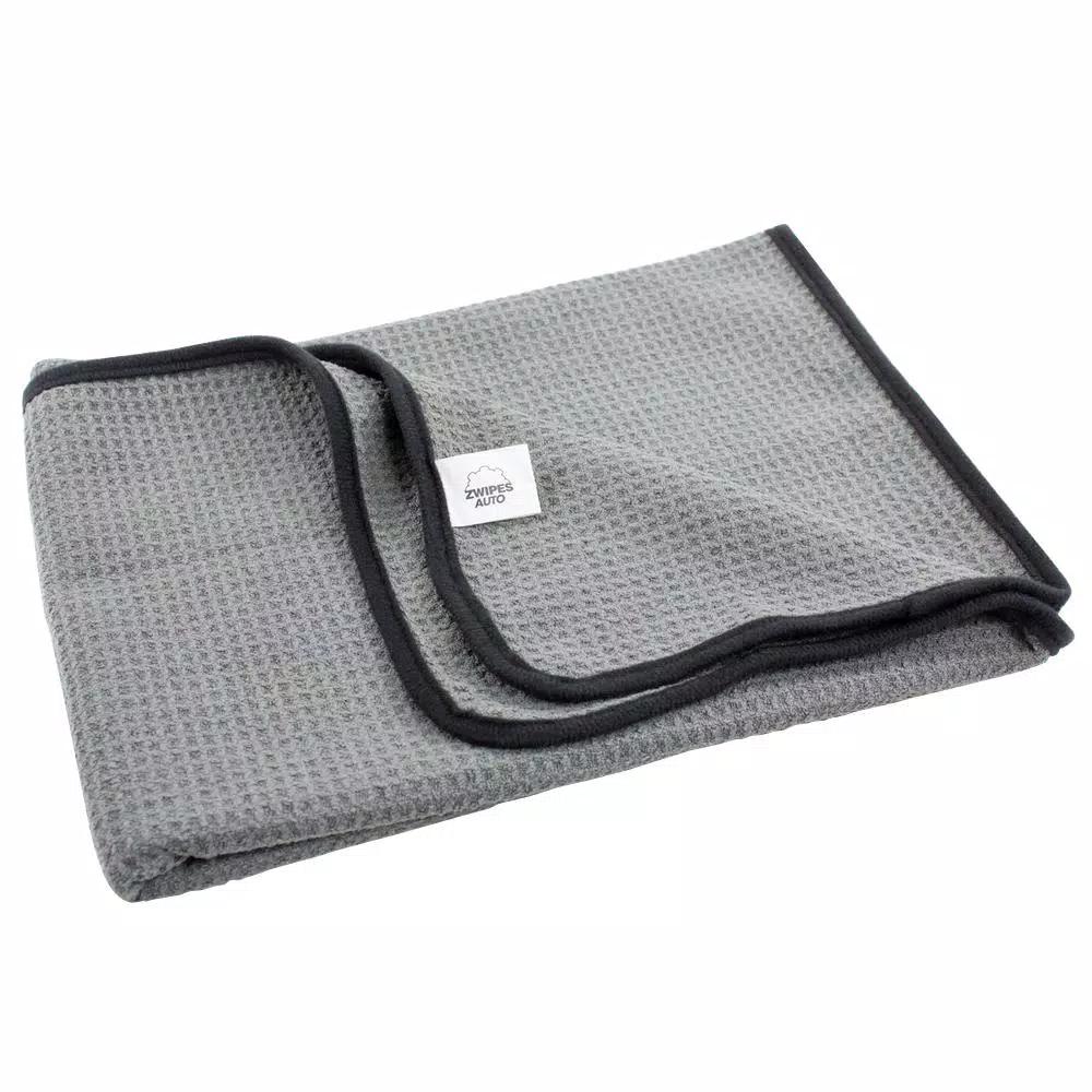 Zwipes Professional Waffle Weave Drying Towels, 2-Pack
