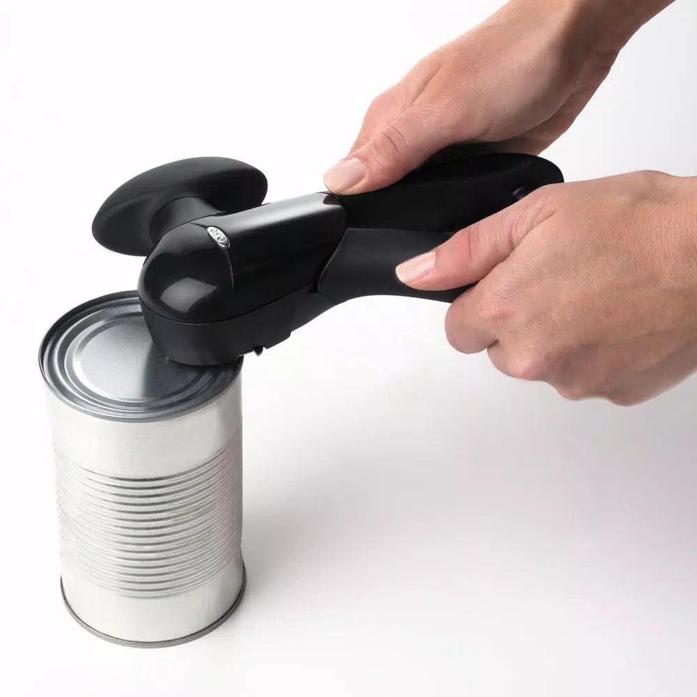 OXO Good Grips Smooth Edge Can Opener, Stainless Steel Cutting Wheel