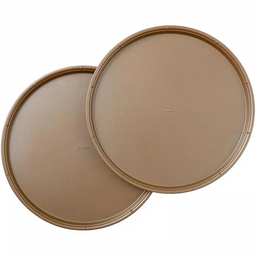 Wilton Ceramic-Coated 14 in. Non-Stick Pizza Pans, Set of 2