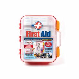 Rapid Care 354-Piece OSHA Compliant Industrial First Aid Kit with Wall Mountable Poly Cabinet thumbnail 1