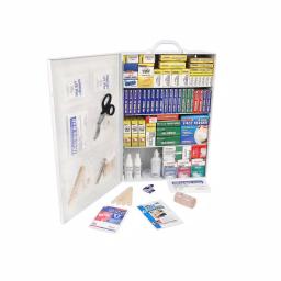 Rapid Care 1110-Piece Industrial First Aid Cabinet - 4 Shelf ANSI/OSHA Compliant thumbnail 1