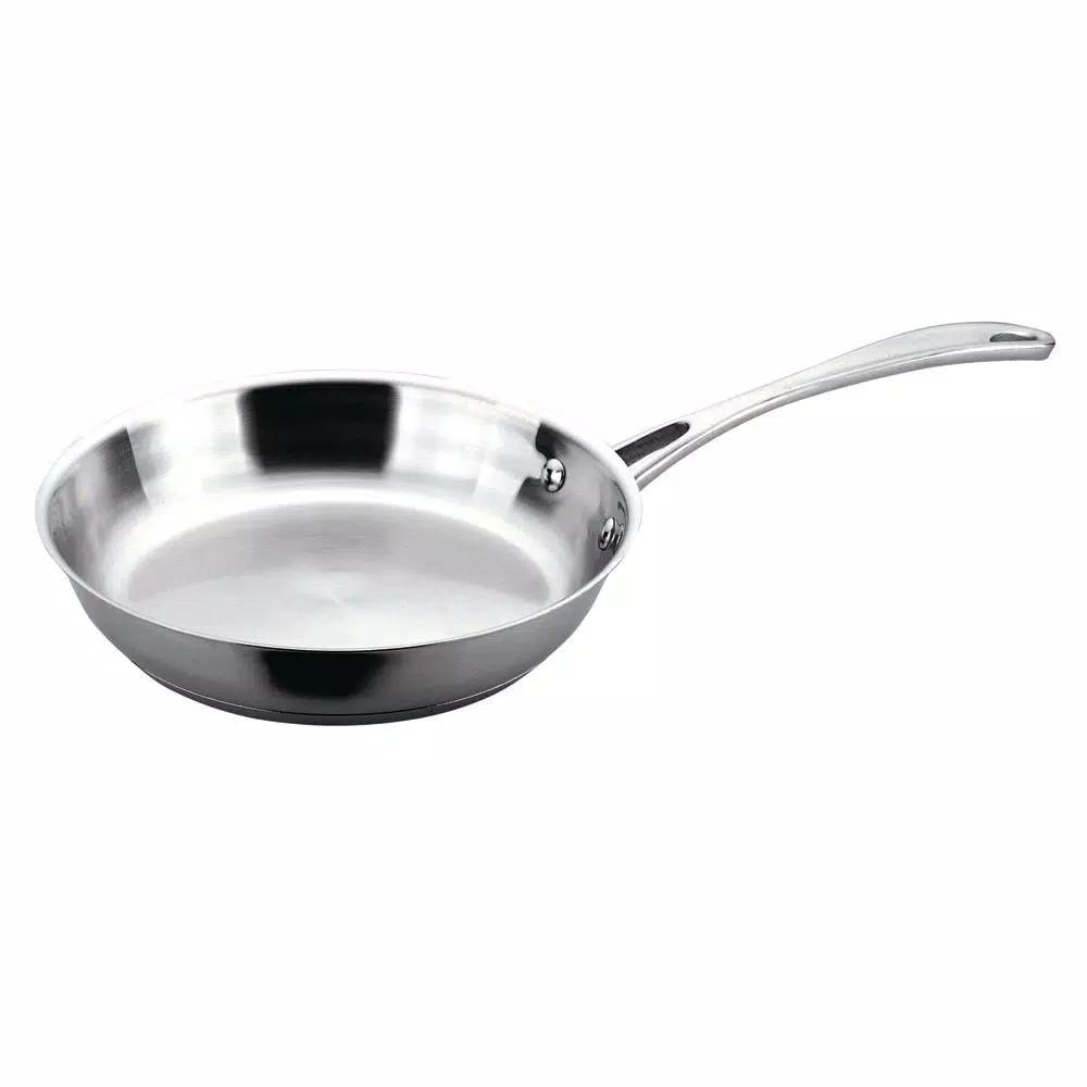 BergHOFF Essentials 2-Piece Stainless Steel Cookware Set with 12 in. Fry Pan