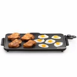 Presto SlimLine 286 sq. in. Black Electric Griddle with Temperature Sensor and Non-Stick Surface thumbnail 5
