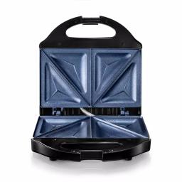 GraniteStone Classic Blue Non-Stick Diamond Infused Sandwich Maker, 2-Slice Countertop Grill thumbnail 2