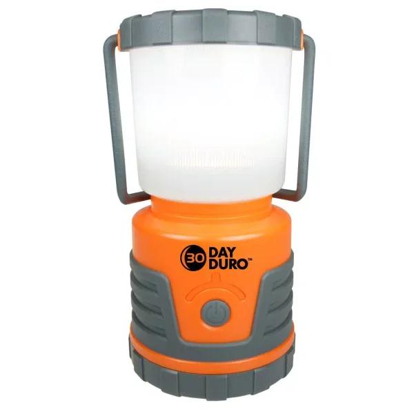 UST Duro LED 700 Lumen Battery Powered 30-Day Lantern, Water Resistant, Orange