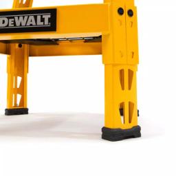 DEWALT Heavy-Duty Swivel Shop Stool with Storage Shelf, 300 lb Capacity, Steel Frame thumbnail 5