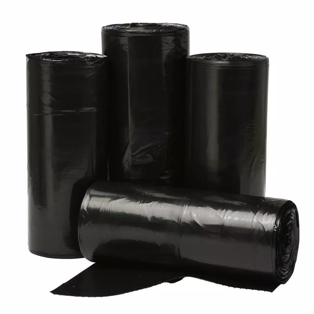 HDX 50 Gallon Extra Large Black Trash Bags, 1.1 Mil Thick, 100 Count