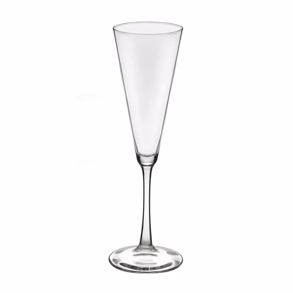 Libbey Vina 6.5 oz. Champagne Flute Glass Set, 6-Pack