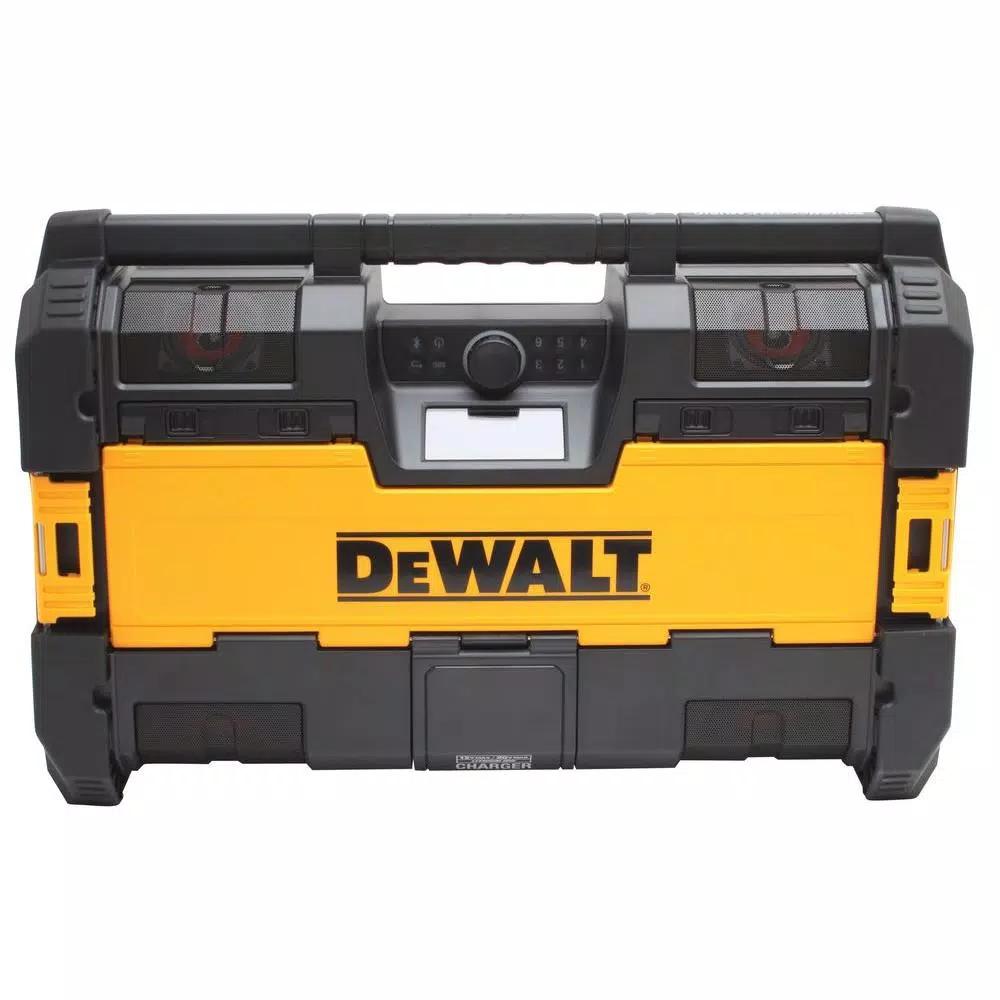 DEWALT TOUGHSYSTEM Portable Radio & Digital Music Player with Tool Box Cooler Bundle
