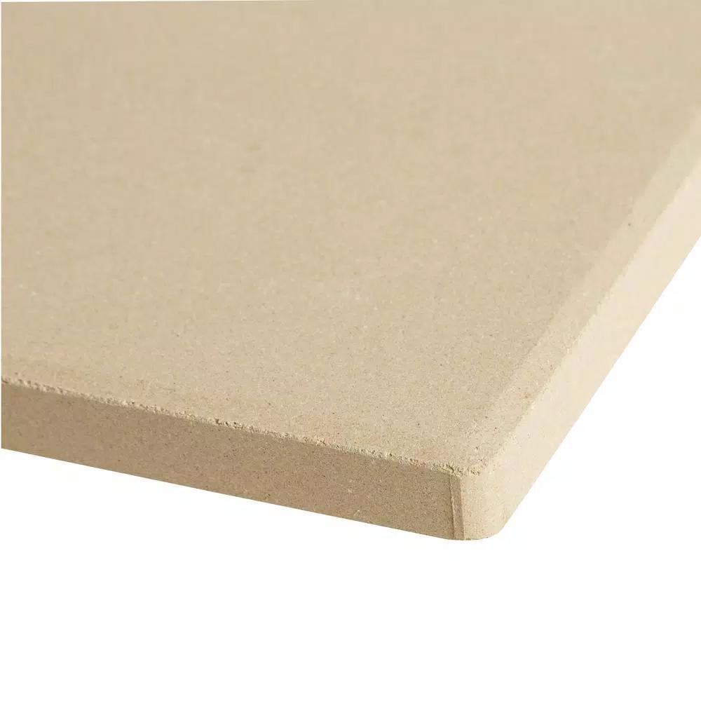 Honey-Can-Do Rectangle Cordierite Pizza Stone - Heat Core for Even Baking