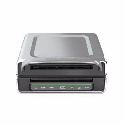 George Foreman Digital Smokeless Indoor Contact Grill, Family Size, Silver thumbnail 3