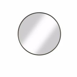 Martin Svensson Home 30 in. Round Oil Rubbed Bronze Metal Frame Accent Mirror thumbnail 5