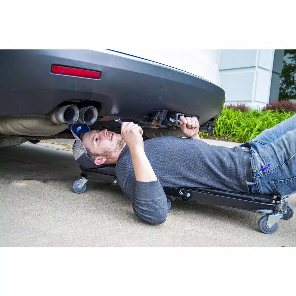Pro-Lift Pro Lift C-9100 2-in-1 Mechanic Creeper and Z-Shape Seat, 450 lb. Capacity