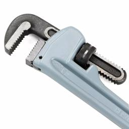 Stark 3-Piece Aluminum Pipe Wrench Set, 14 in., 18 in., and 24 in. Straight Pipe Wrenches thumbnail 4