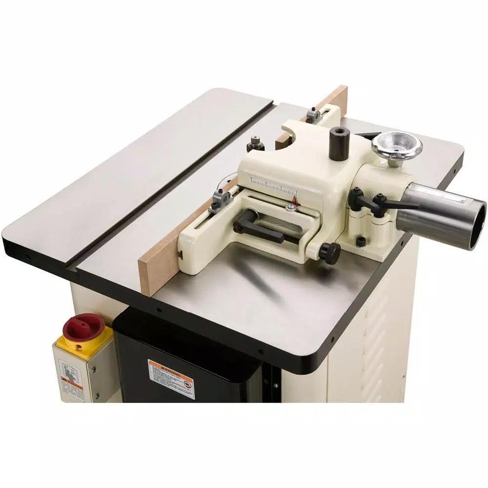 Shop Fox 2 HP Industrial Shaper with Dual Spindle Speeds