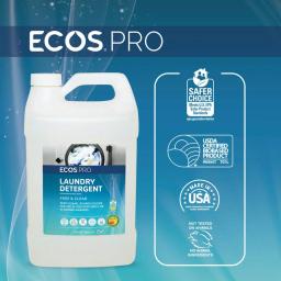 ECOS Pro Free and Clear Liquid Laundry Detergent, 128 oz. thumbnail 3