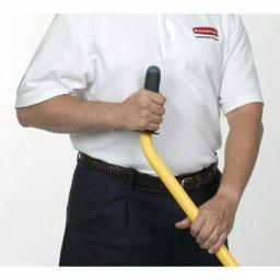 Rubbermaid Quick Connect Ergo Adjustable Aluminum Mop Handle, 48-72 in., Yellow thumbnail 3
