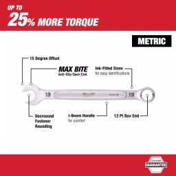 Milwaukee 130-Piece Ratchet and Socket Mechanics Tool Set with PACKOUT Modular Storage thumbnail 13