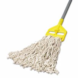 Rubbermaid Commercial Products Rubbermaid Commercial Value-Pro 20 oz. Cut-End Cotton Wet Mop Head, White (12/Carton) thumbnail 2