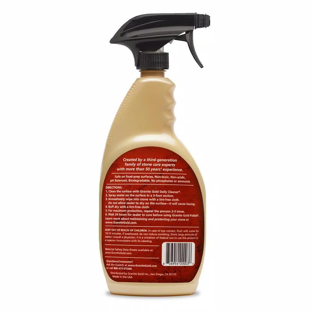 Granite Gold Sealer 2-Pack, 24 oz. Spray Bottles for Natural Stone Protection