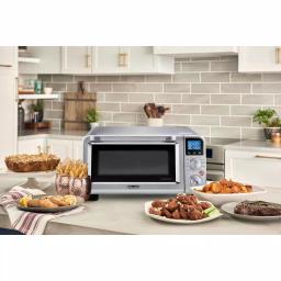 DeLonghi Livenza 2000W 6-Slice Stainless Steel Air Fryer Convection Toaster Oven thumbnail 7