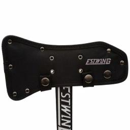 Estwing Black Eagle Tomahawk Axe with Durable Leather Grip thumbnail 3