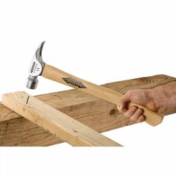 Stiletto TI14MC 14 oz. Titanium Milled Face Hammer with 18 in. Curved Hickory Handle thumbnail 4