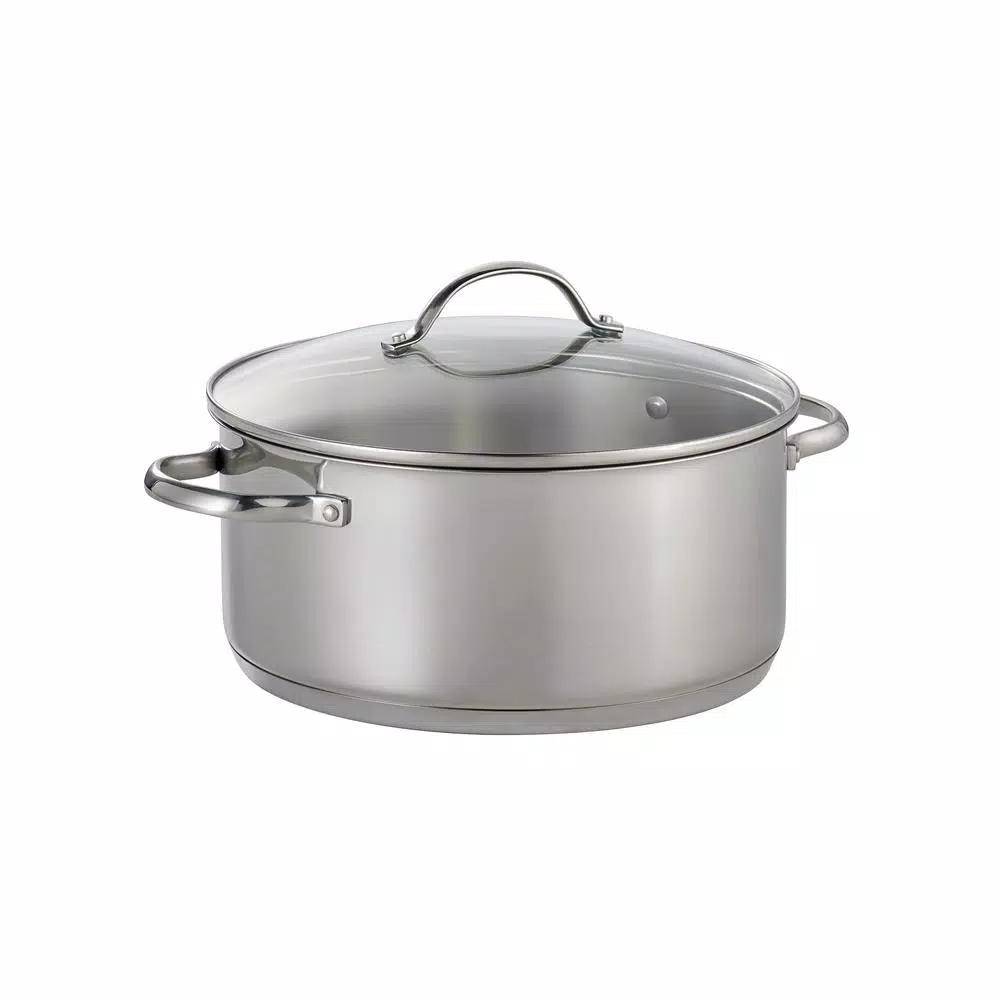 Tramontina 7 Pc Stainless Steel Cookware Set with Tri-Ply Base