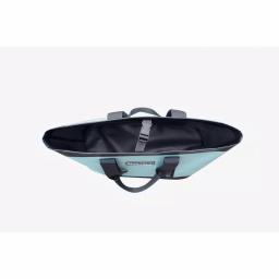 Camp-Zero Premium Carry-All Tote Bag - Waterproof Soft-Side Cooler, Blue and Gray thumbnail 4
