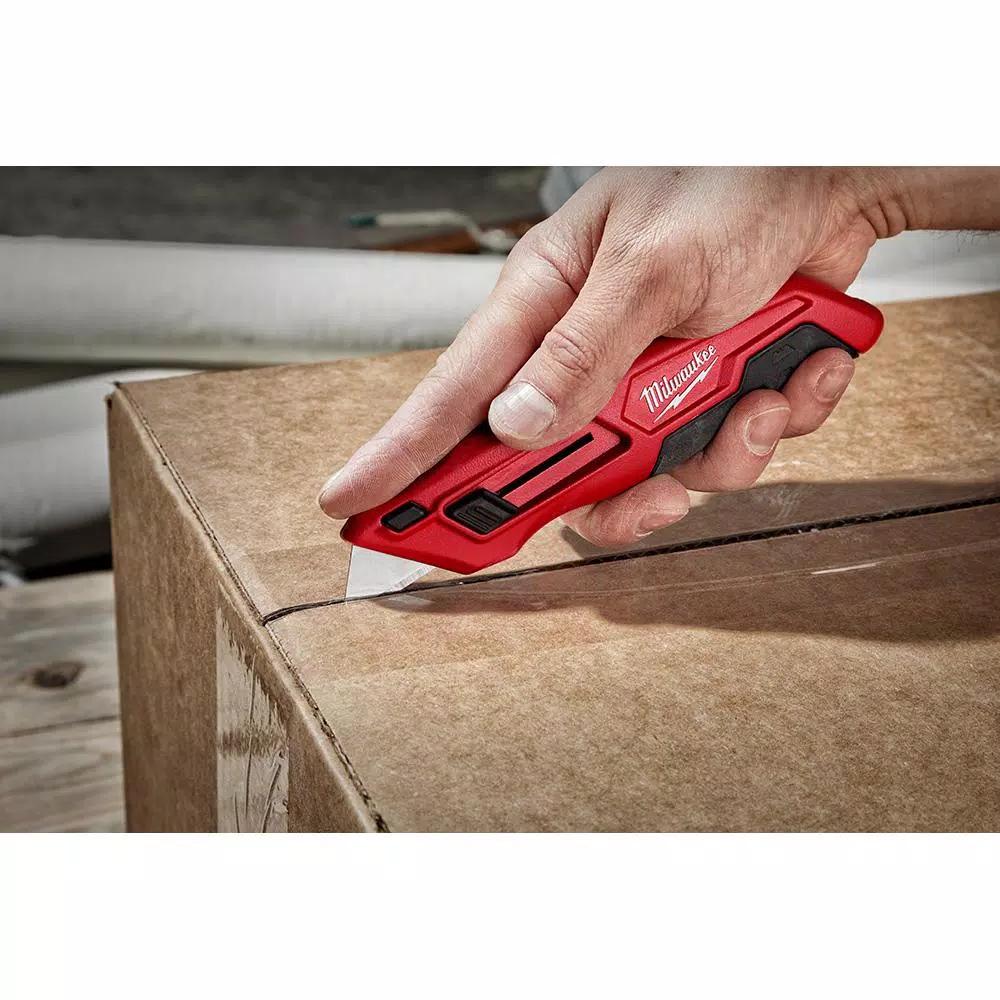 Milwaukee Side Slide Utility Knife with Metal Body and Blade Storage