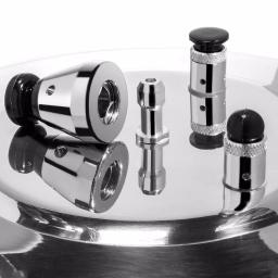 Barton 8 Qt. Aluminum Stovetop Pressure Cooker Pot with Steam Release Valve thumbnail 4