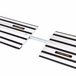 POWERTEC 55 in. Aluminum Extruded Guide Rail Joining Set Compatible with DeWalt Track Saws thumbnail 4