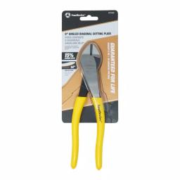 Southwire 8 in. High-Leverage Angled Head Diagonal Cutting Pliers with Dipped Handles thumbnail 2