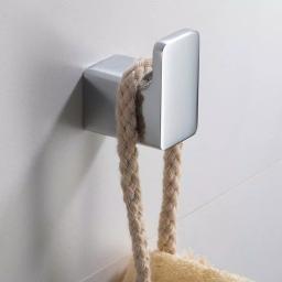 KRAUS Stelios Chrome Bathroom Robe and Towel Hook, Solid Brass thumbnail 8