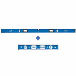 Empire e75 Series True Blue 96 in. Box Level and 12 in. Magnetic Tool Box Level Set thumbnail 1
