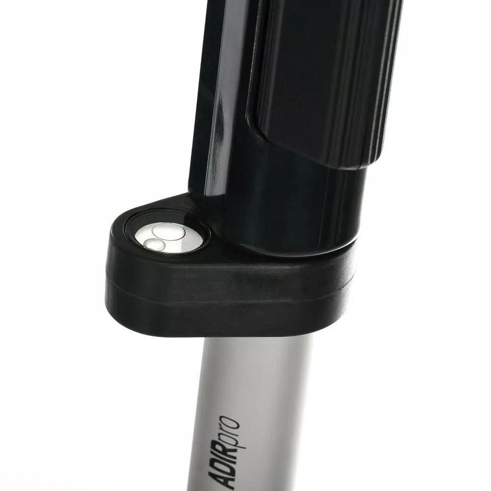 AdirPro 7 ft. Aluminum Telescoping Reflector Pole with Circular Bubble, Dual Metric & SAE Graduations
