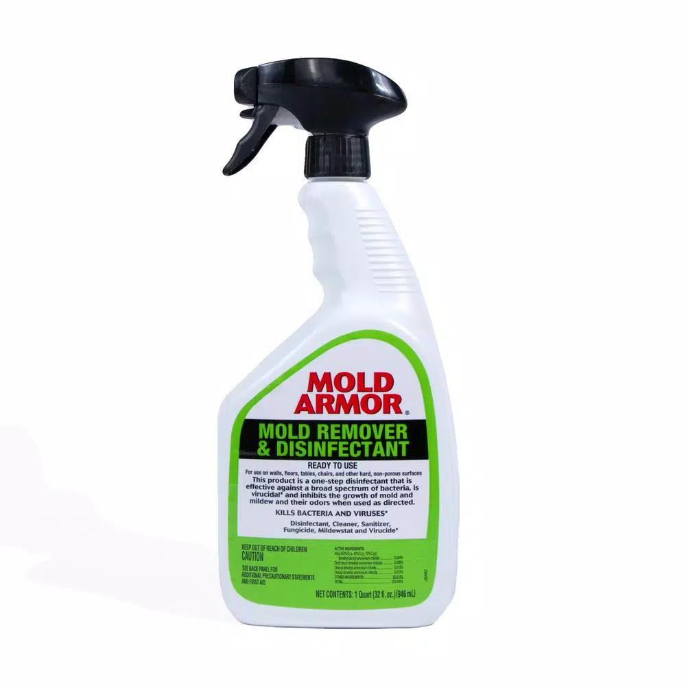 Mold Armor Mold Remover and Disinfectant Pro-Strength, 32 oz.