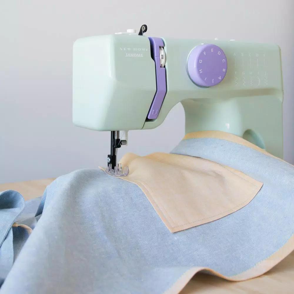 Janome Compact 10-Stitch Sewing Machine - Mystical Green