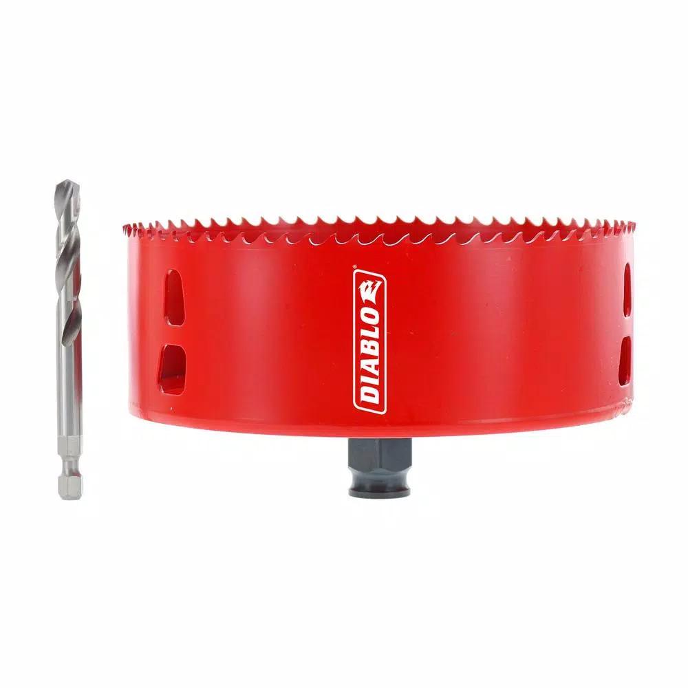 DIABLO 5-3/8 in. Bi-Metal Recessed Lighting Hole Saw