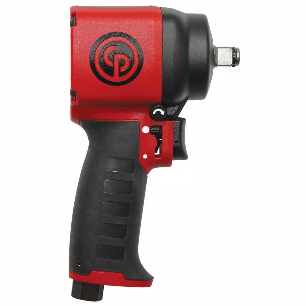Chicago Pneumatic 1/2 in. Stubby Impact Wrench with 460 ft. lbs. Max Torque