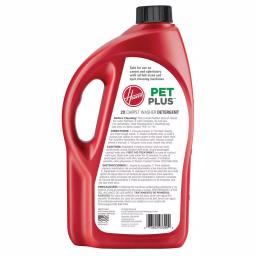 HOOVER 2X Pet Plus Carpet Cleaning Solution, 64 oz. - Pet Stain & Odor Remover thumbnail 2