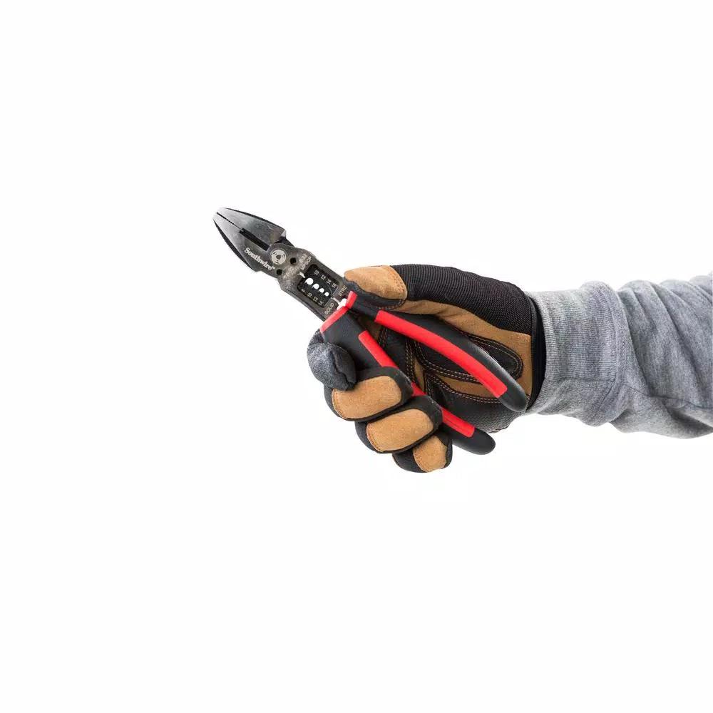 Southwire 8 in. Linesman Multi-Tool Pliers, 6-in-1 Cutting Pliers