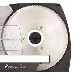 Continental Professional Series 7.5 in. Stainless Steel Meat Slicer with 180W Motor thumbnail 6