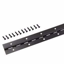 Everbilt 1-1/2 in. x 48 in. Oil-Rubbed Bronze Continuous Hinge, Steel thumbnail 1