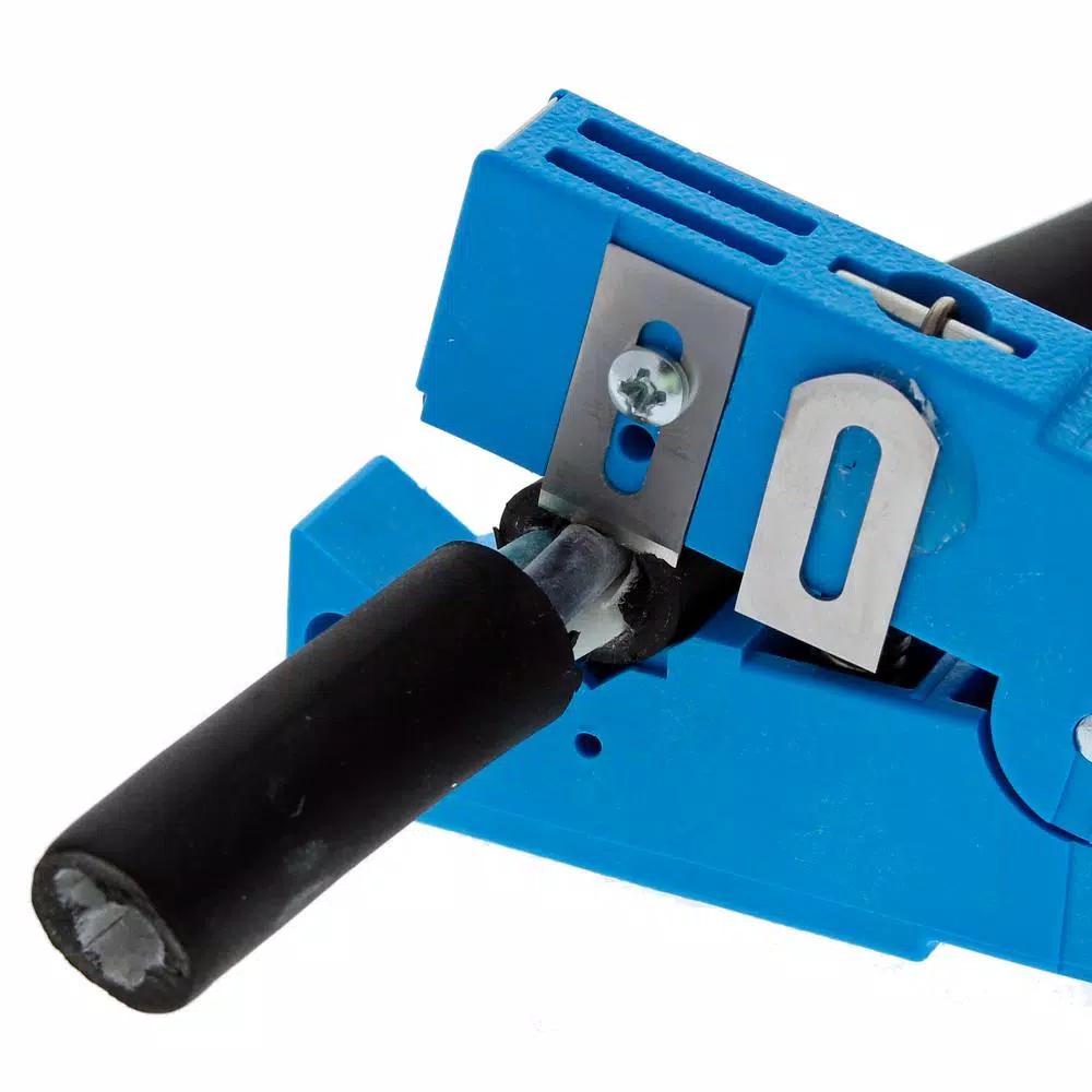 Ideal Big Blue Adjustable Ringer Coax Stripper, 1/4 in. to 9/16 in., Blue