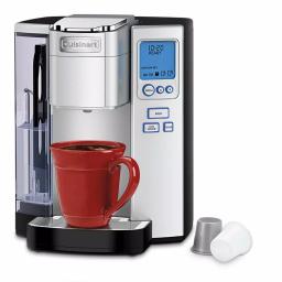 Cuisinart Premium Programmable Single Serve Coffee Maker, Silver thumbnail 2